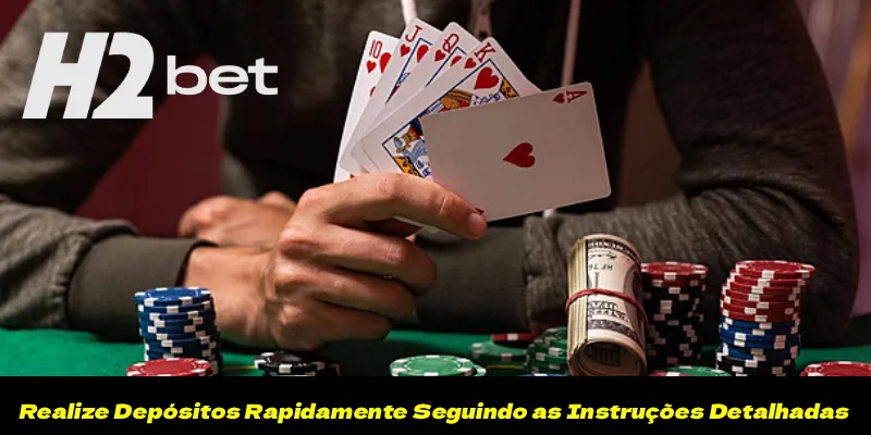 Realize Depósitos Rapidamente Seguindo as Instruções Detalhadas