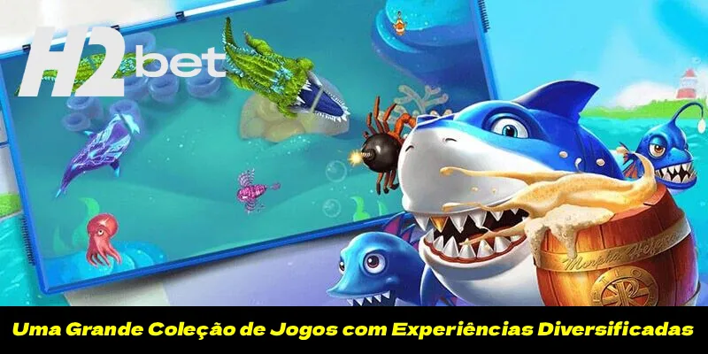 Uma Grande Coleção de Jogos com Experiências Diversificadas